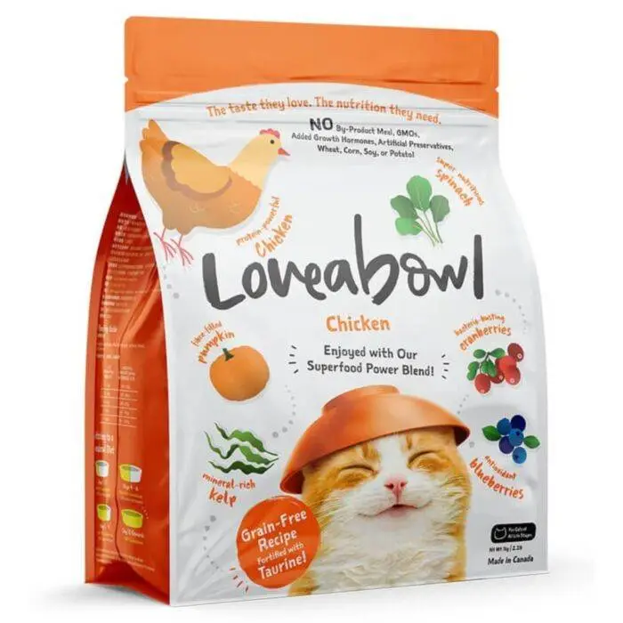 Loveabowl   無穀物全貓糧 - 走地雞肉配方 4kg